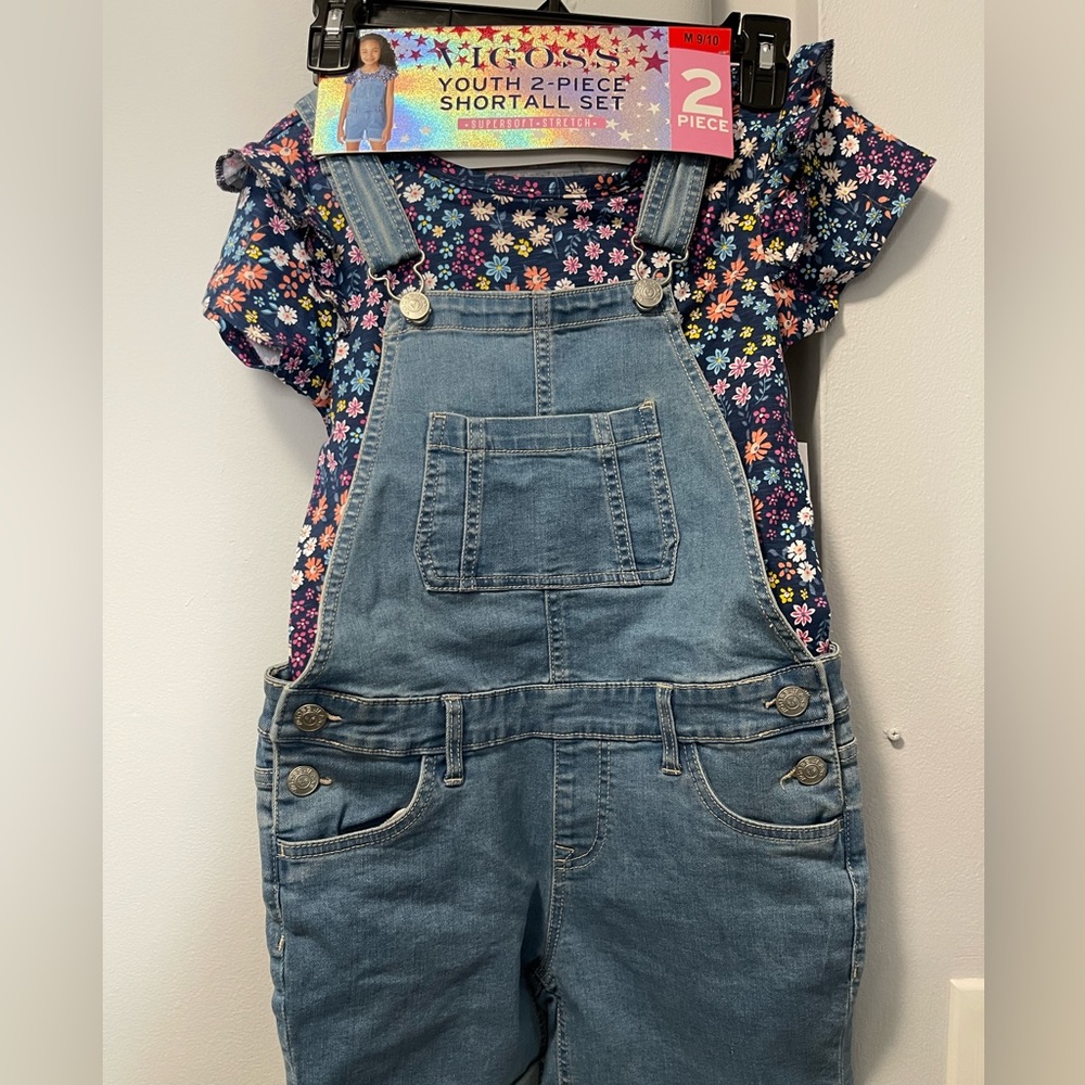 Kids overall’s shorts